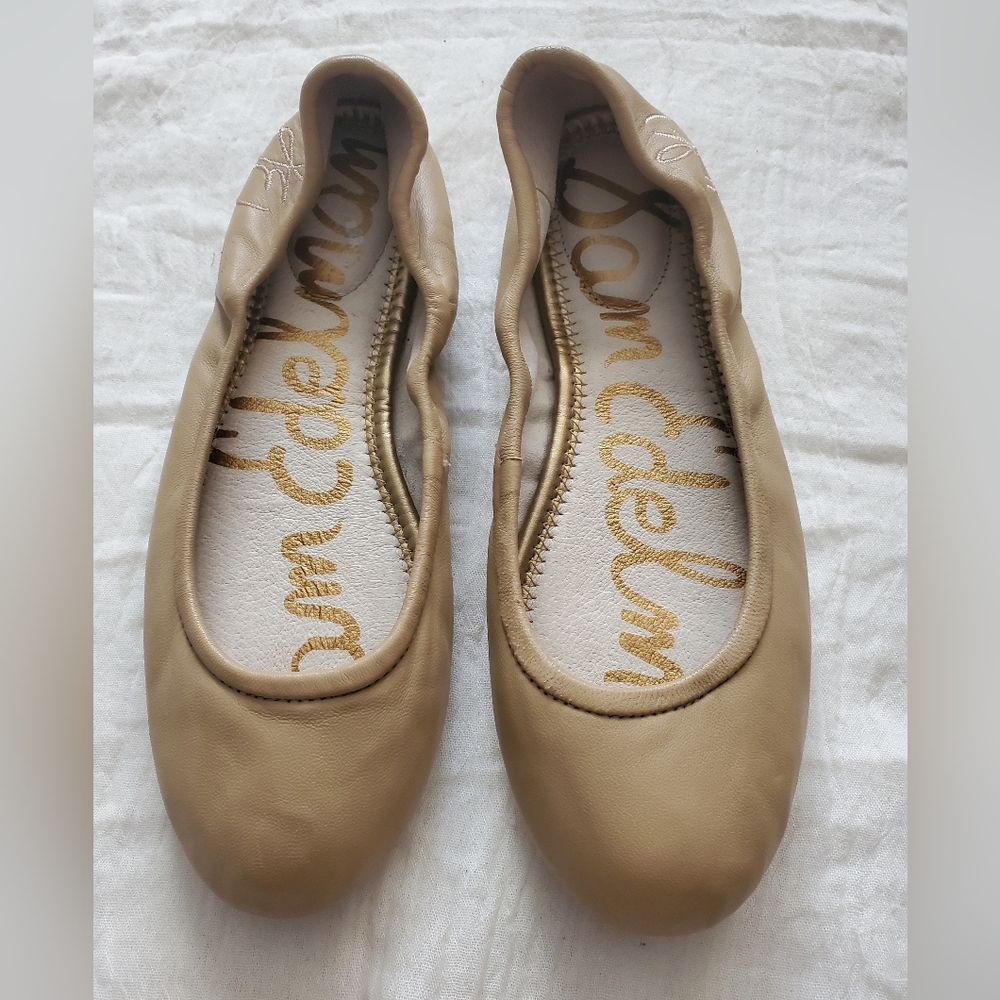 Sam Edelman Women's FRITZ Nude Ballet Flats Sz 6